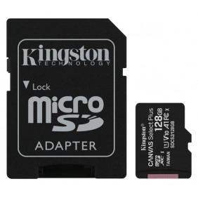 Sdc, KINGSTON 128GB Mikro SD + Adapter