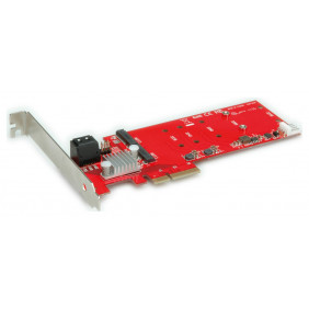 Kartica, ROLINE RAID PCIe 2xM.2 + 2xSATA Adapter