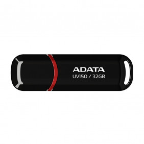 USB, ADATA AUV150-32G-RBK USB3.2