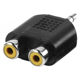 Adapter, AUDIO AC17 RCA-3.5mm stereo