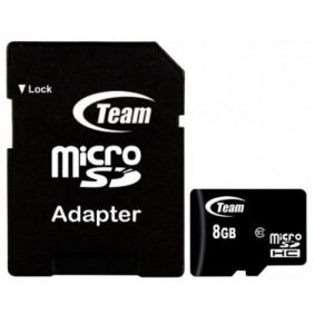 SDC, TG TUSDH8GCL1003 8GB+SD adapter
