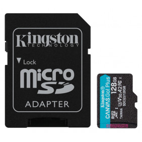 SDC, KINGSTON SDCG3 128GB + SD adapter