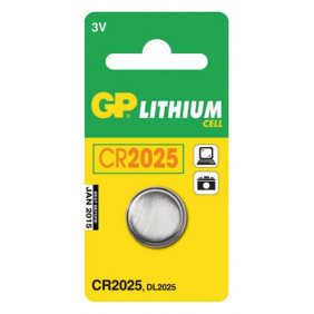 Baterija, GP CR2025 3V litijum
