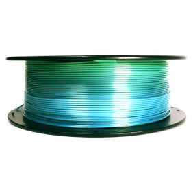 Filament, GB 3DP-PLA-SK-01-BG silk rainbow - plava + zelena