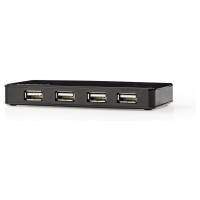 Hub, NEDIS UHUBU2730BK USB2.0 7-port + napajanje