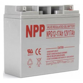 Baterija, NPP NPG12V-17Ah GEL