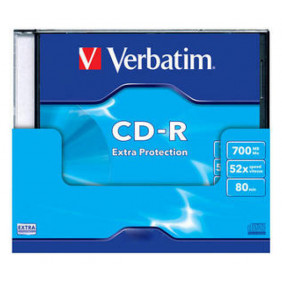 Medij, VERBATIM CD-R 52x-brzine slim kutija