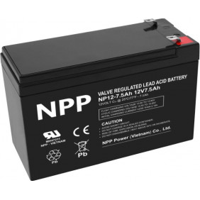 Baterija, NPP NP12V-7.5Ah AGM